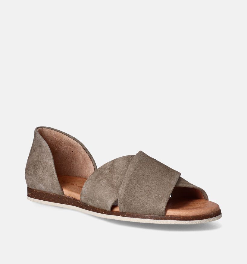Apple of Eden Chuisi Taupe Sandalen voor dames (356239)