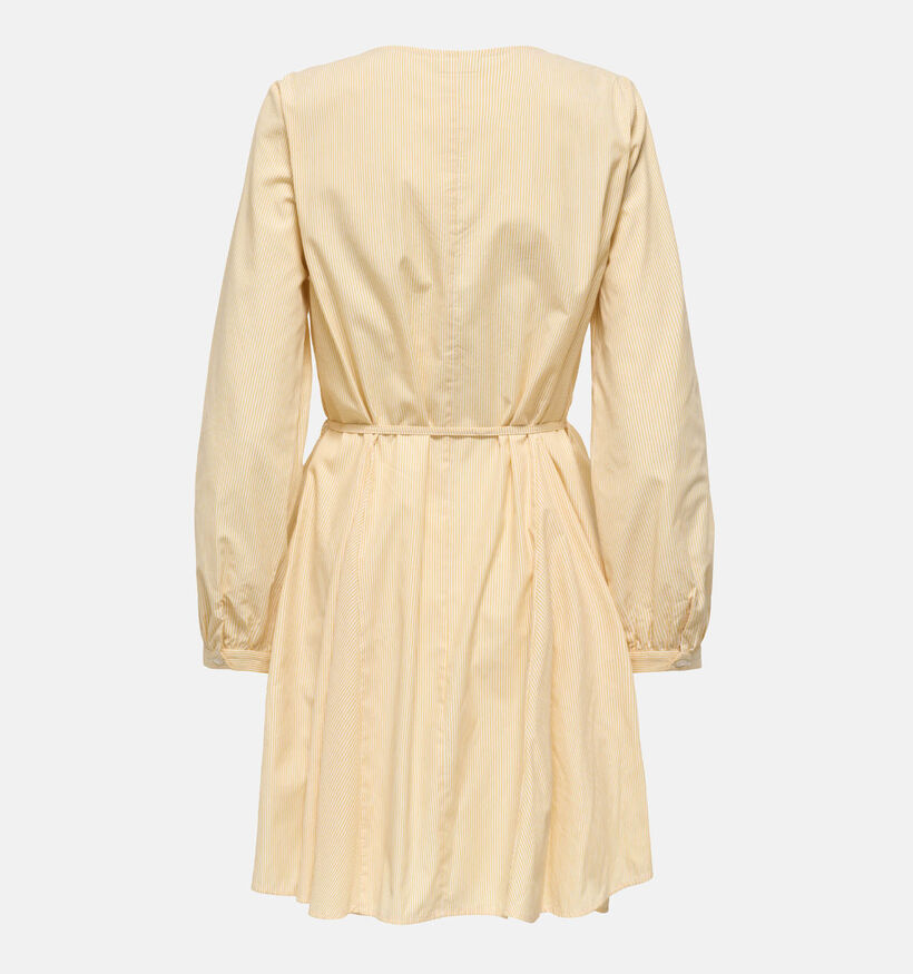 JDY Kalinka Flared Lichtgele Jurk voor dames (370055)