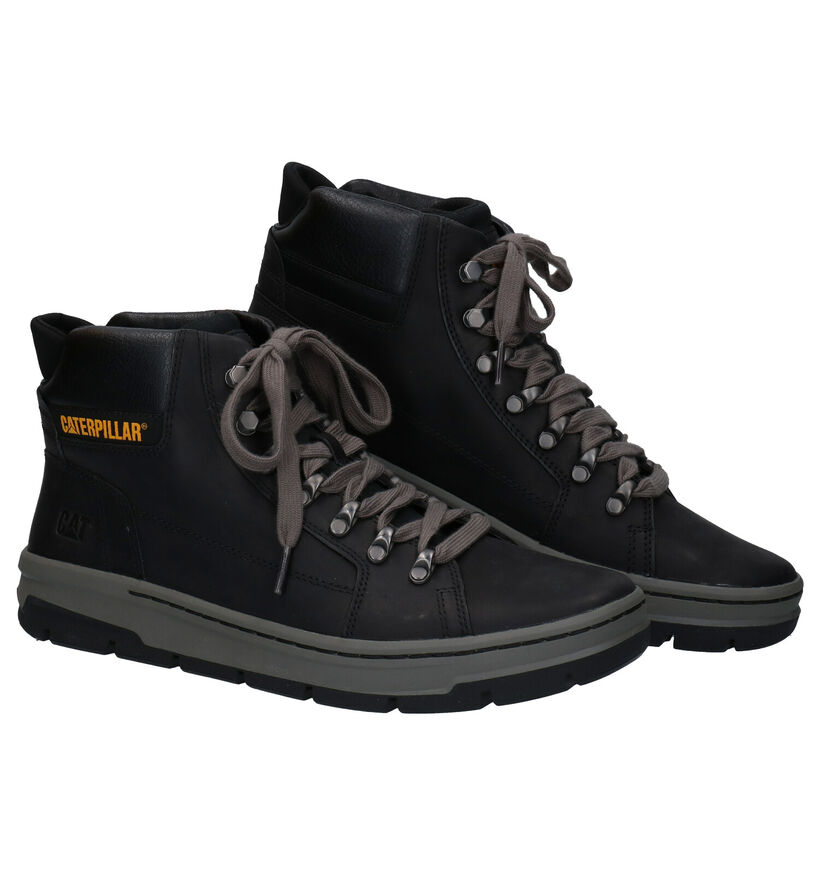 Caterpillar Irondale Bottines en Noir en cuir (282657)