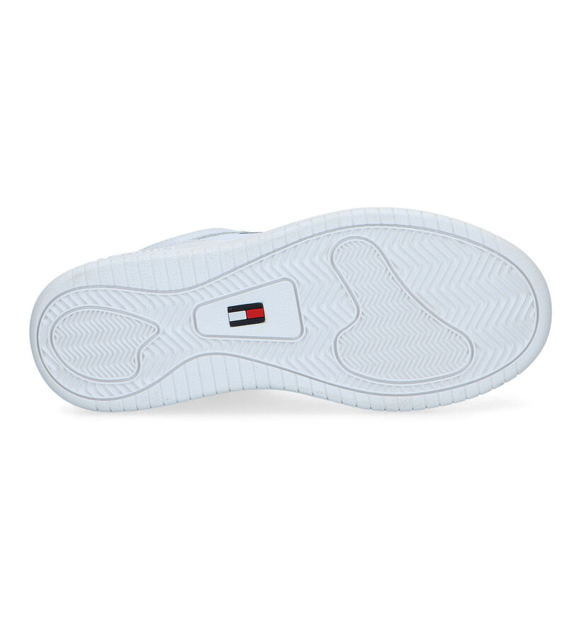 Tommy Hilfiger Retro Flatform Baskets en Blanc pour femmes (320988)