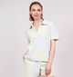 JDY Terry Collar Lichtblauwe/Gele Polo T-shirt voor dames (374849)