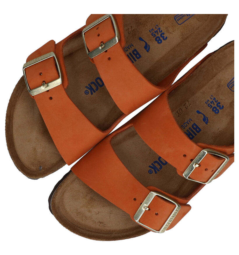 Birkenstock Arizona Paarse Slippers voor dames (322541)