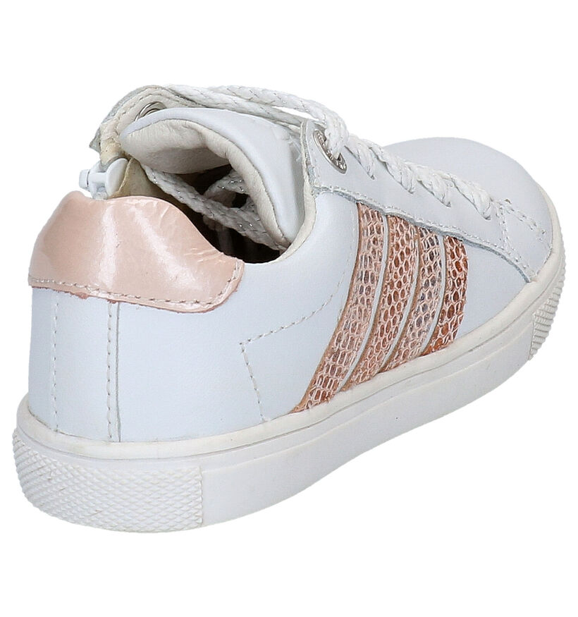 Braqeez Lesley Louwies Sneakers Wit in leer (275288)