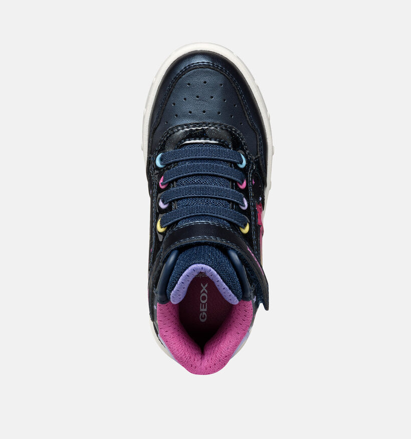 Geox Skylin Donkerblauwe Sneakers voor meisjes (360376) - geschikt voor steunzolen