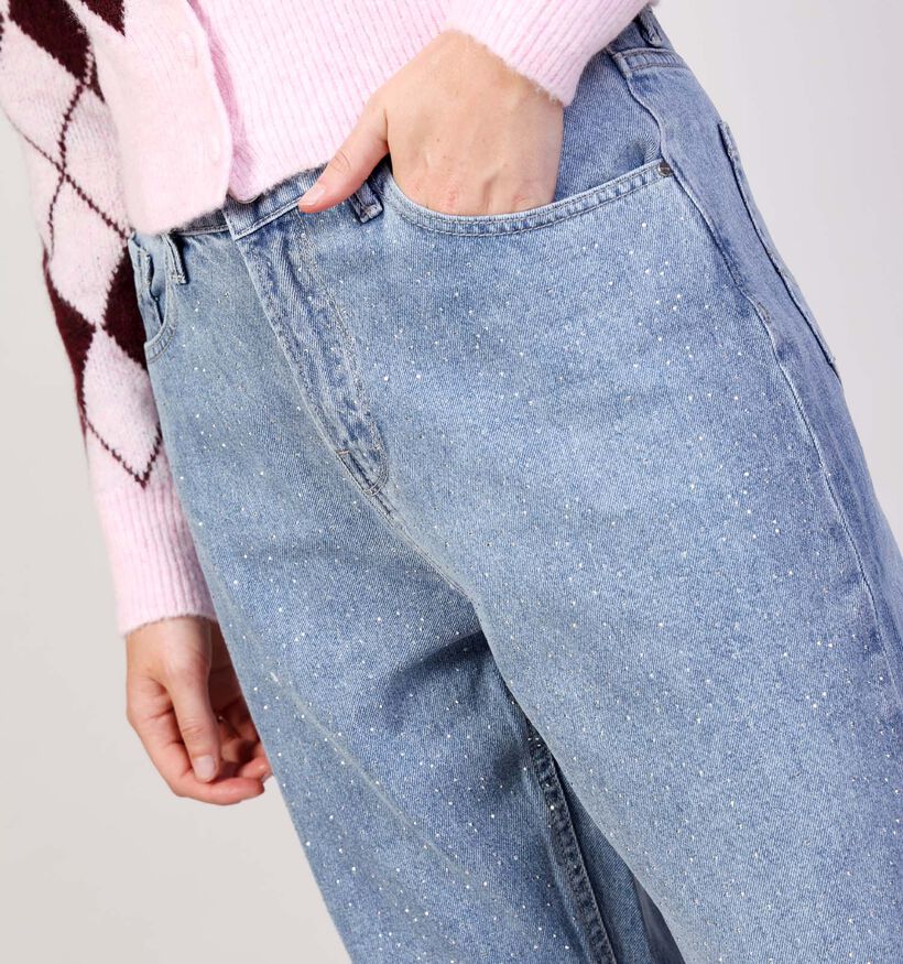 Mexx 90s Strass Blauwe Jeansbroek voor dames (362276)