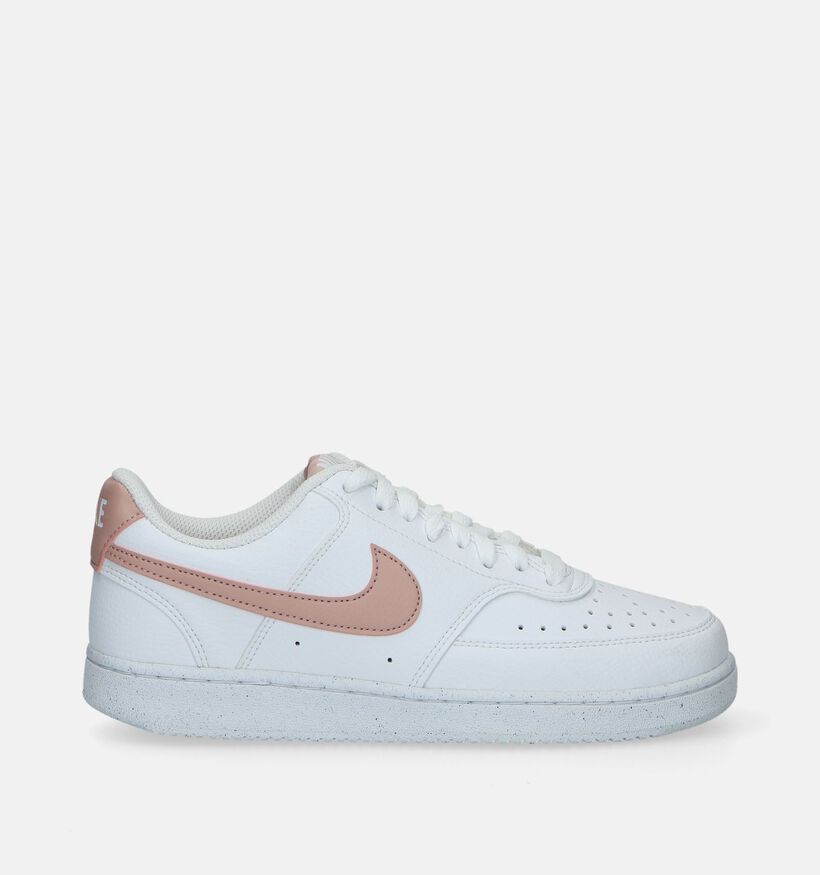 Nike Court Vision Low Next Nature Baskets en Blanc pour femmes (339845)