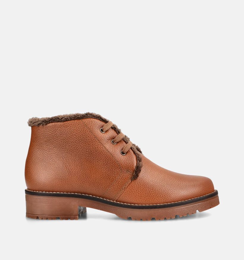 Pitillos Bruine Boots met Veter voor dames (379734) - geschikt voor steunzolen