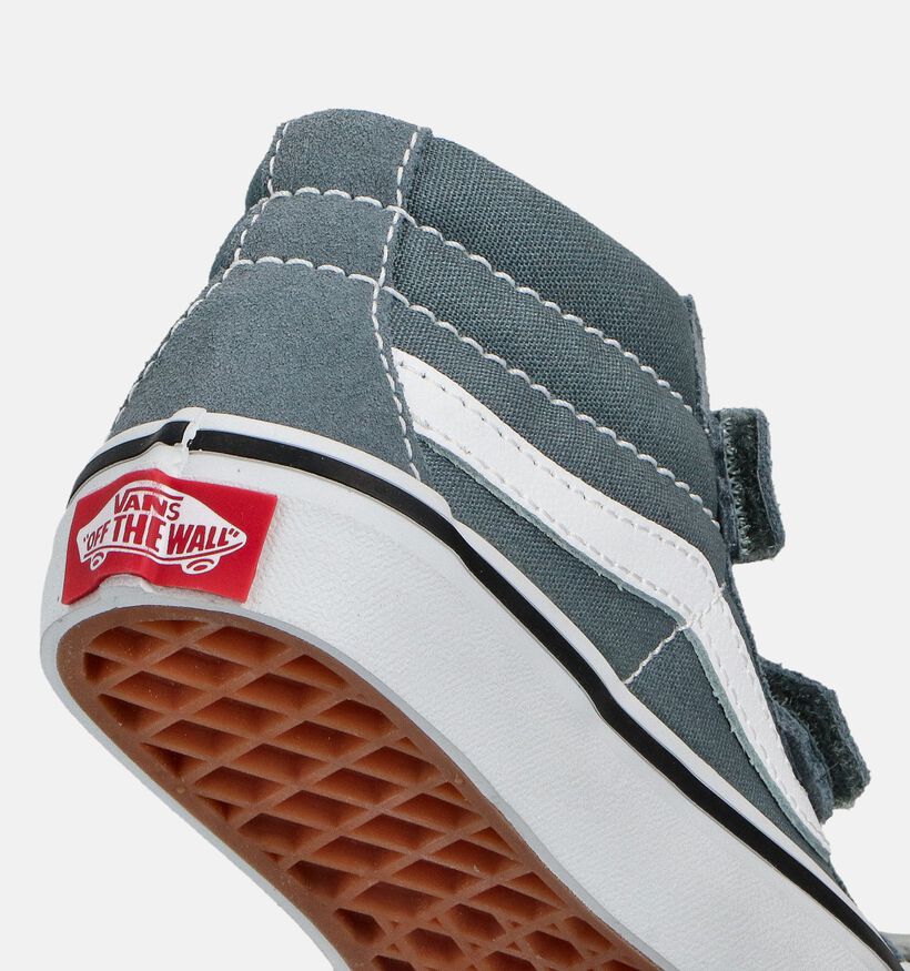 Vans SK8 Mid Reissue Baskets en Gris pour filles, garçons (361163)
