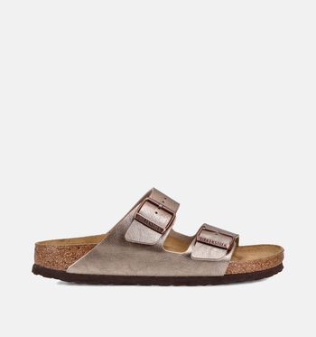 Birkenstock Arizona Slippers New Beige/Faded Khaki/Graceful Taupe