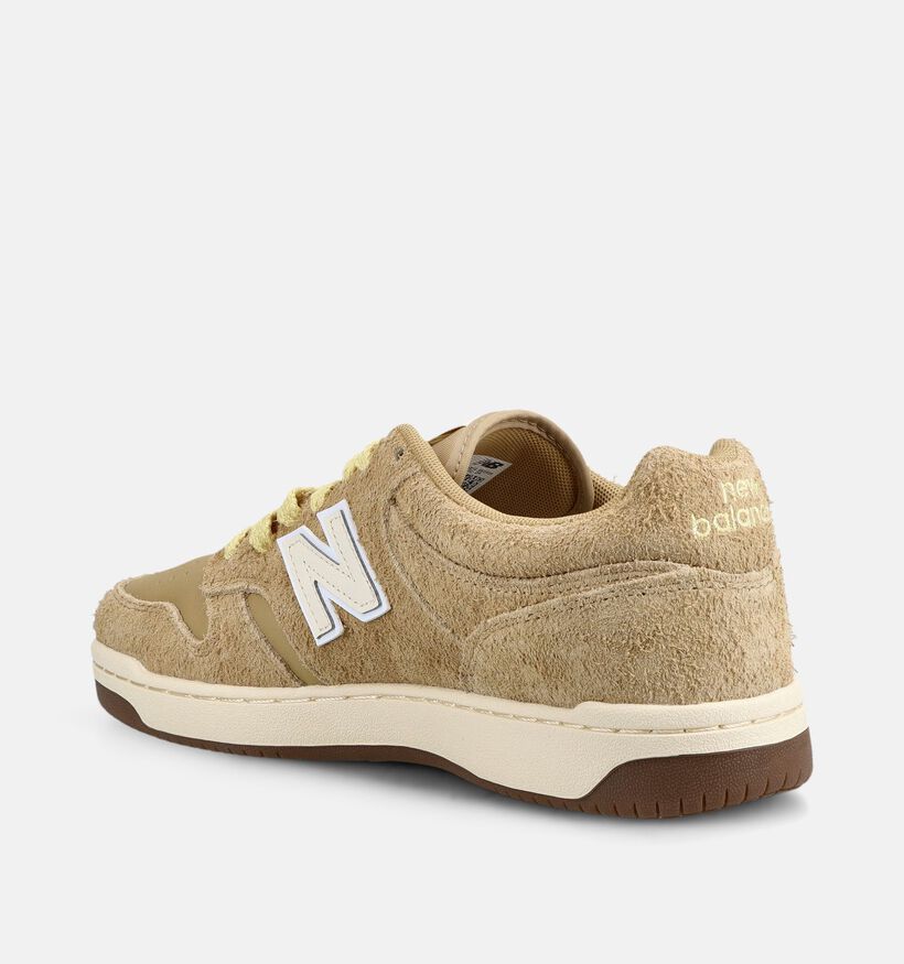 New Balance 480 Donkerbeige Sneakers voor heren (375126) - geschikt voor steunzolen