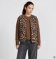 Deeluxe Original Azmira Bruine Gilet Leopard voor dames (382278)