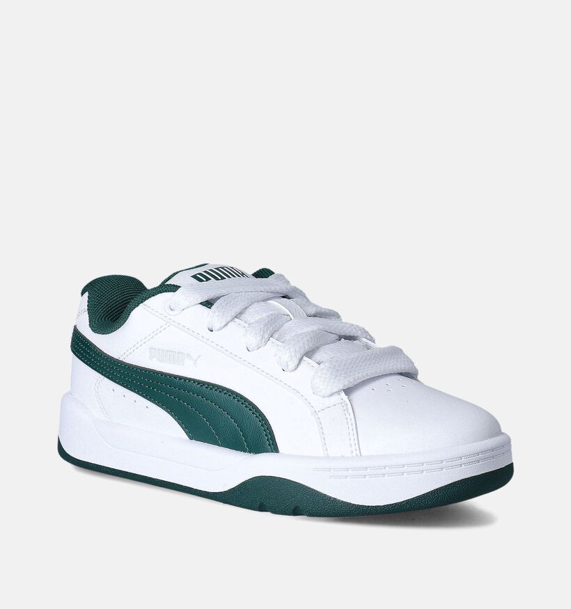 Puma Park Lifestyle Easy Baskets en Blanc pour filles, garçons (350391) - pour semelles orthopédiques