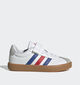 adidas VL Court 3.0 Witte Sneakers voor jongens, meisjes (359695) - geschikt voor steunzolen