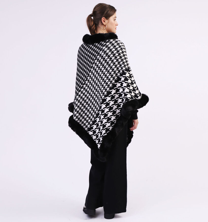 Via Limone Zwarte Poncho (325809)