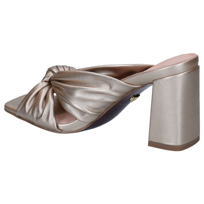 Tamaris Heart & Sole Mules en Or pour femmes (289417)