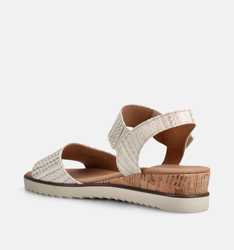 Gabor Gouden Sandalen met Sleehak voor dames (371168)