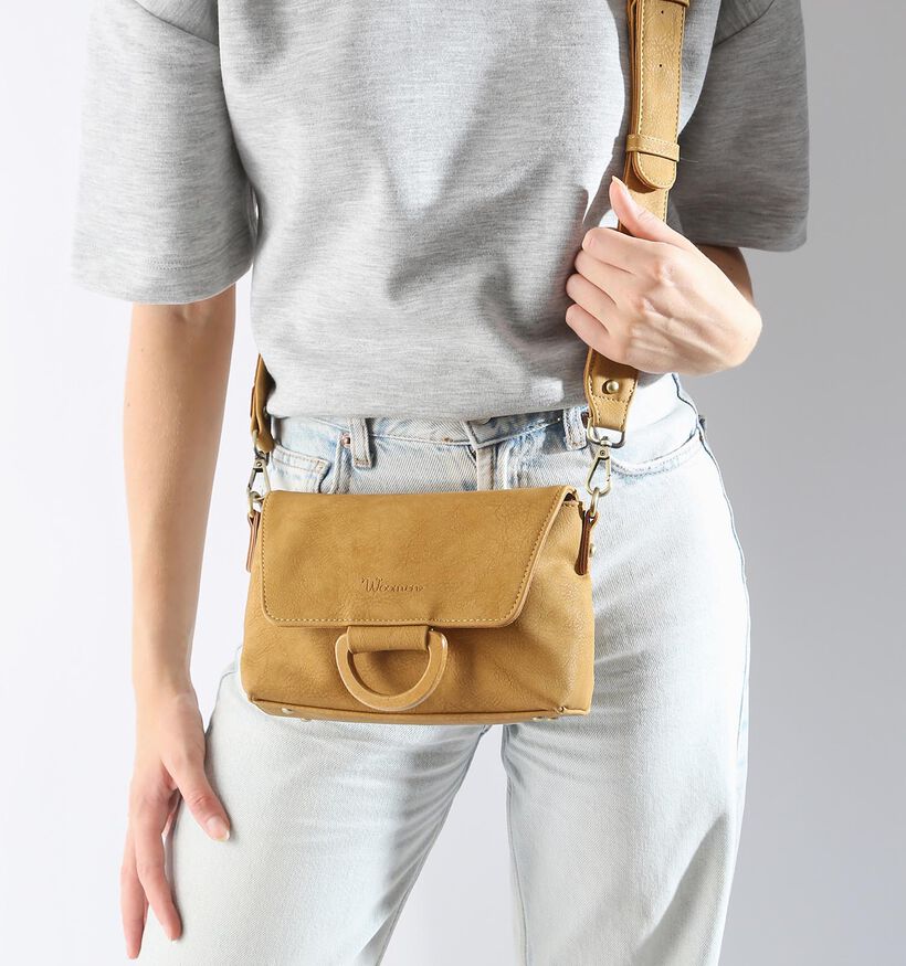 Woomen Acacia Sac port&eacute; crois&eacute; en Jaune pour femmes (347726)