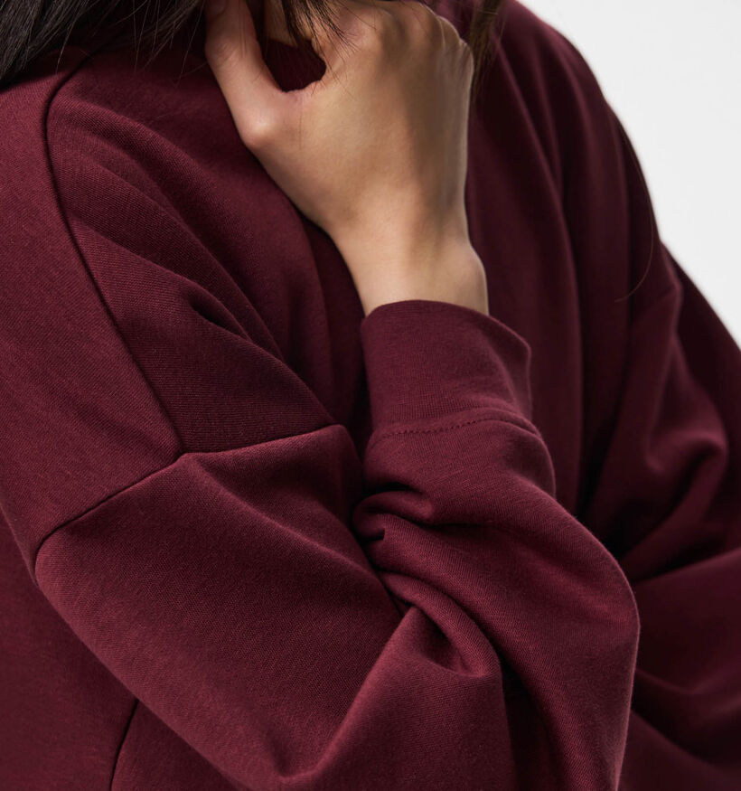 Pieces Chilli Bordeaux Sweater voor dames (378358)