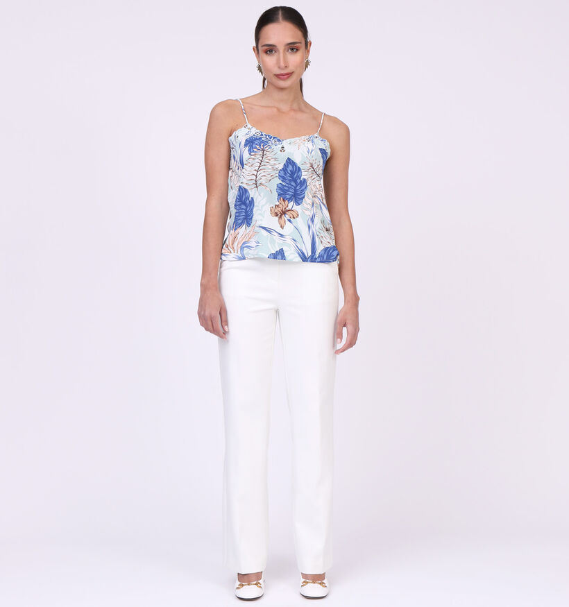 comma Pantalon en Blanc (313219)