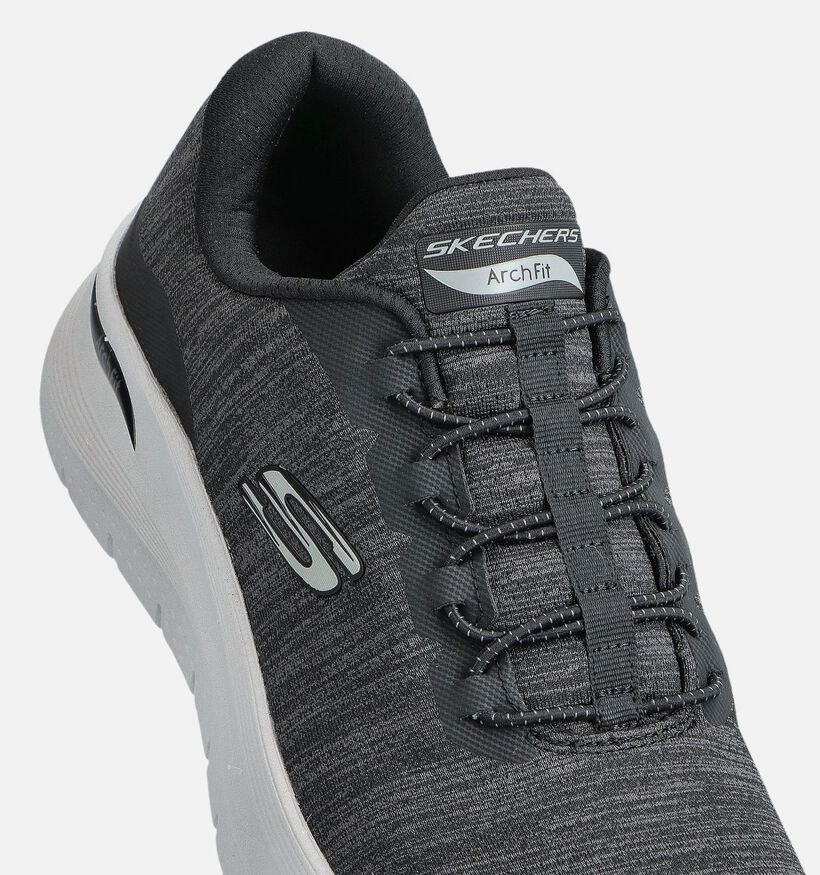 Skechers Arch Fit 2.0 Upperhand Grijze Sneakers voor heren (366503) - geschikt voor steunzolen