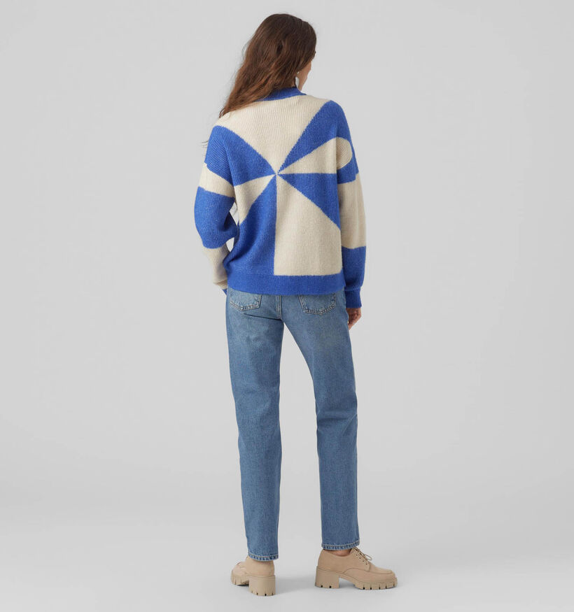 Vero Moda Philine Pull en Jaune pour femmes (329007)