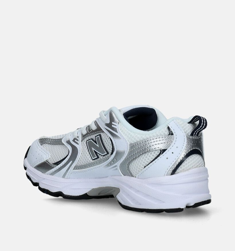 New Balance PZ530 Baskets en Blanc pour filles, garçons (343138)