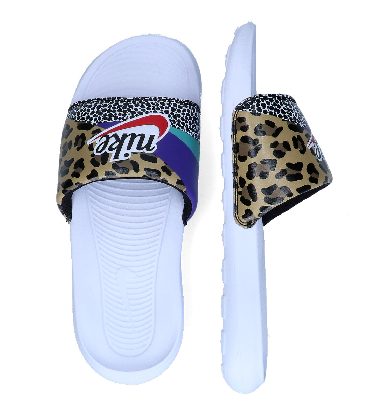 Witte nike slippers outlet