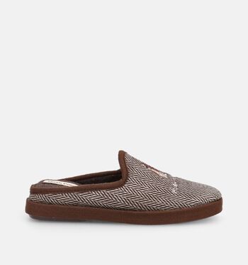 Hush Puppies Pantoffels Bruin