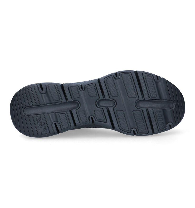 Skechers Arch Fit Paradyme Baskets en Noir pour hommes (323086)