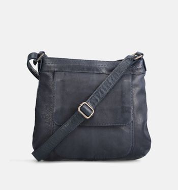 Bear Design Sacs port&eacute; crois&eacute; Marron/Bleu