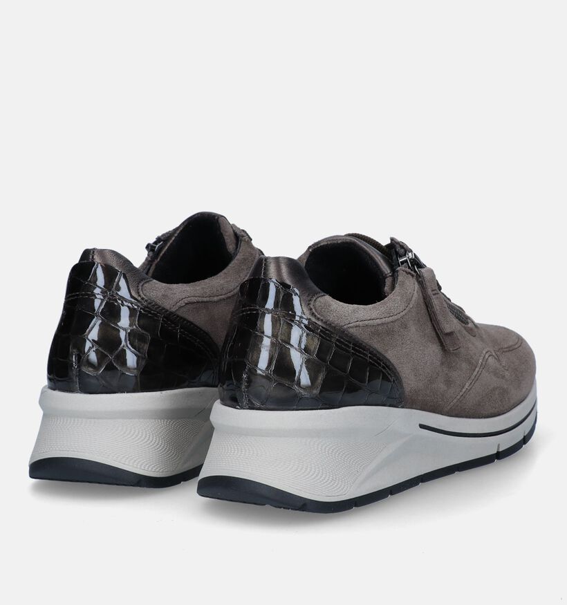 Gabor OptiFit Bruine Sneakers voor dames (331151) - geschikt voor steunzolen