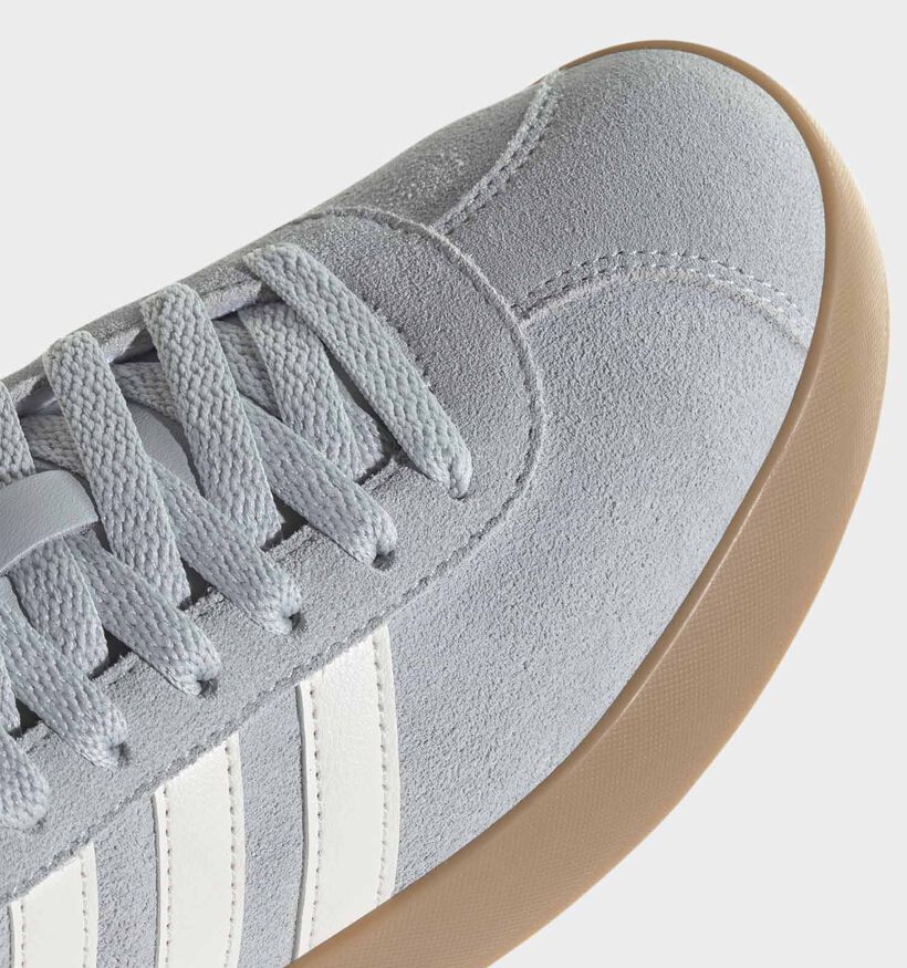 adidas VL Court 3.0 Baskets sportives en Gris pour femmes (357642) - pour semelles orthopédiques