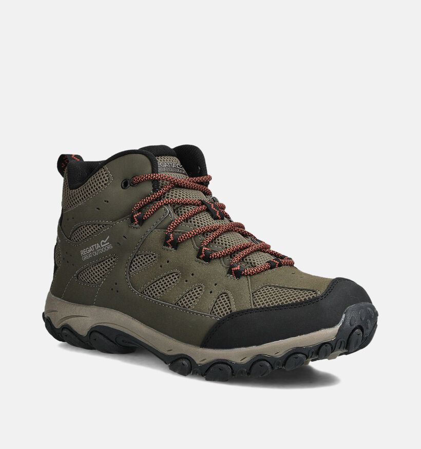 Regatta Edgepoint IV Mid Kakigroene Wandelschoenen voor heren, dames (377537) - geschikt voor steunzolen