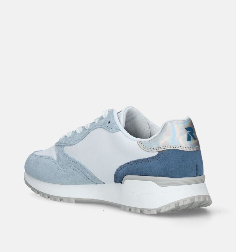 Rieker R-Evolution Baskets en Blanc pour semelles orthopédiques pour femmes (335521) - pour semelles orthopédiques