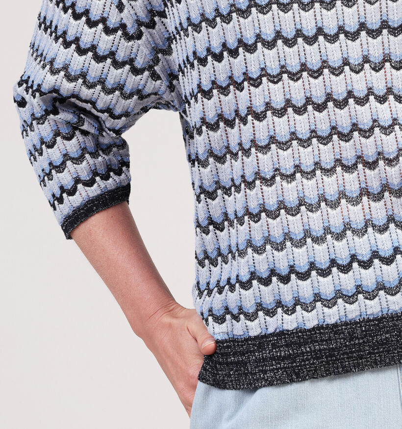 Expresso Blauwe Gebreide Trui voor dames (359604)
