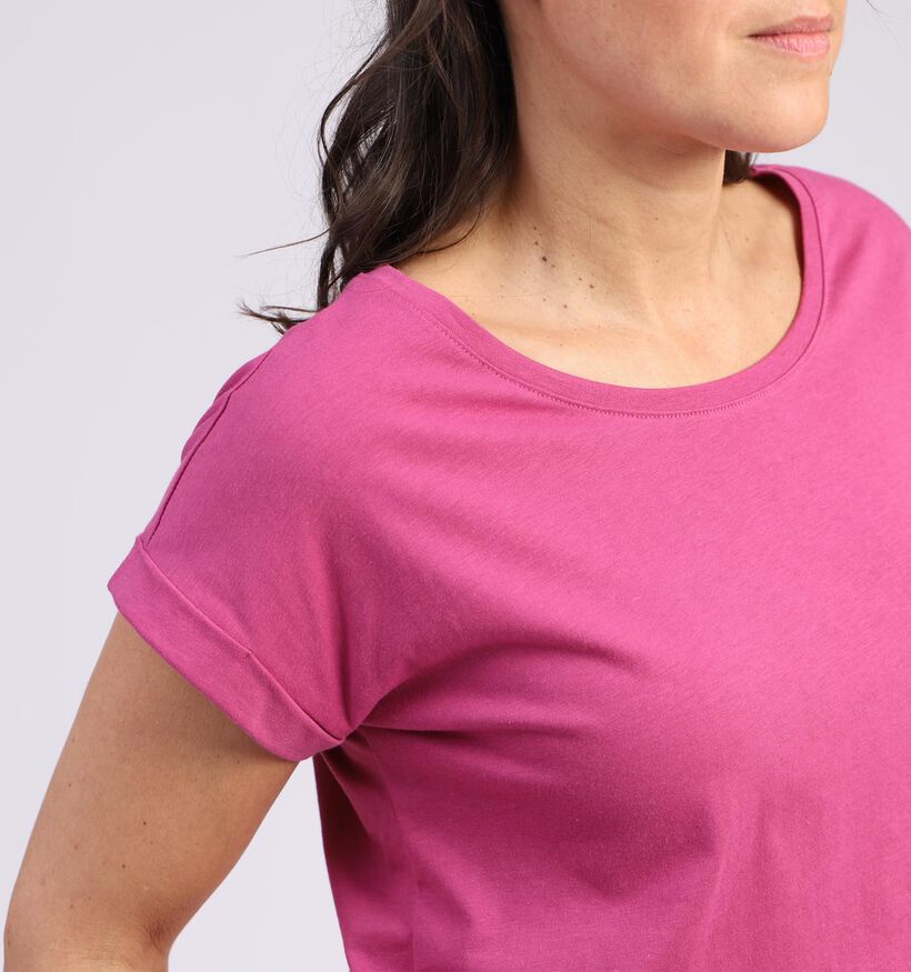 Vila Dreamers T-shirt en Fuchsia (311616)