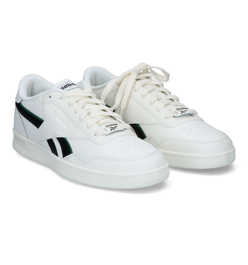 Reebok Royal Techqu Baskets en Blanc pour hommes (324814) - pour semelles orthopédiques