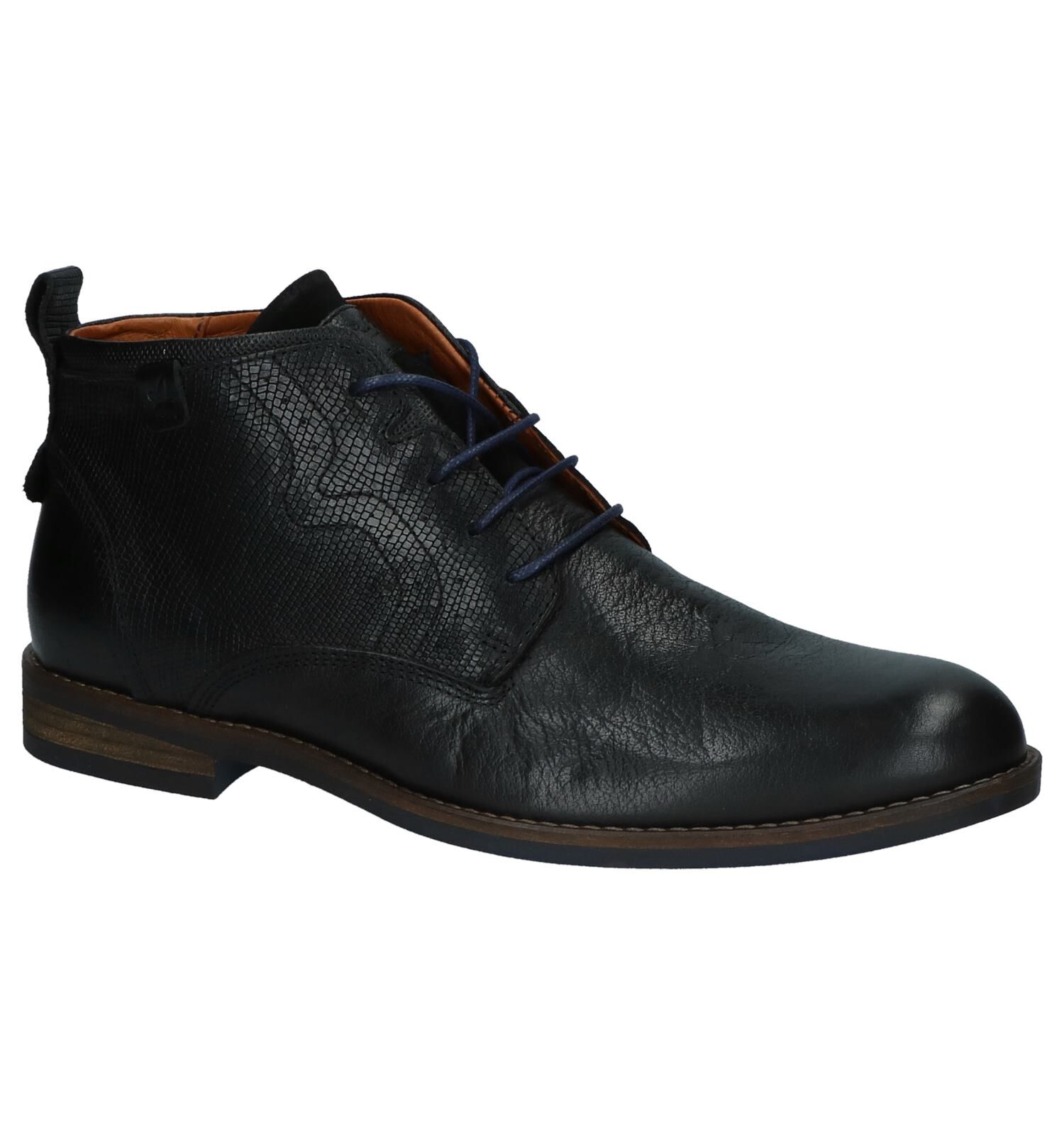 Australian Villa Franca Donkerblauwe Geklede Boots Heren Hoge schoenen Geklede schoenen Online op TORFS.BE