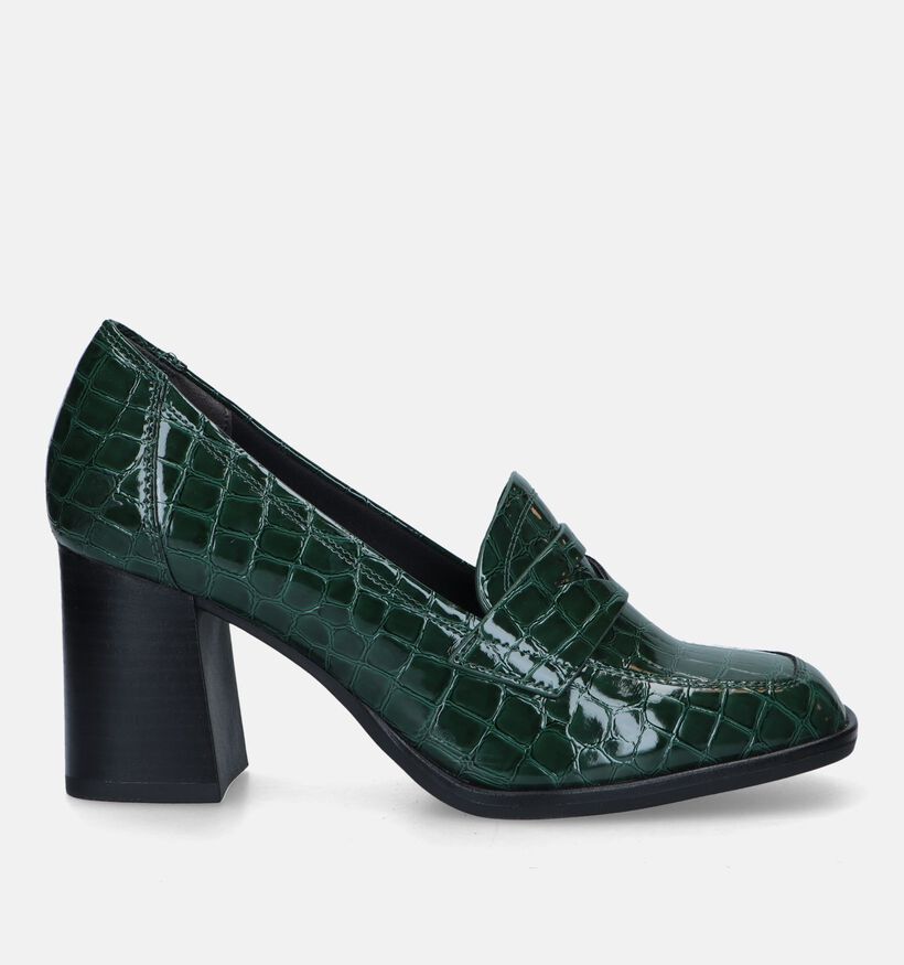 Tamaris Groene Mocassins met hak voor dames (344601)