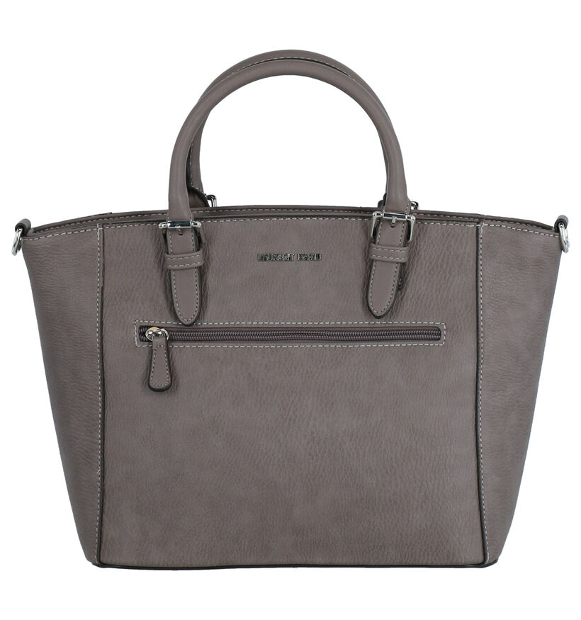 Laurent David Saron Sac à Main en Taupe en simili cuir (260470)