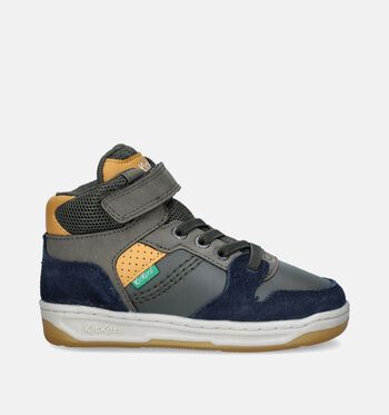 Kickers Baskets Blanc/Vert