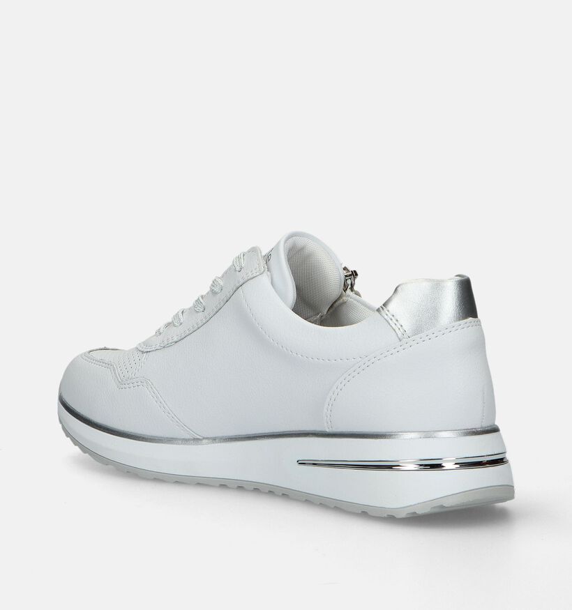 Remonte Witte Sneakers voor dames (335536) - geschikt voor steunzolen