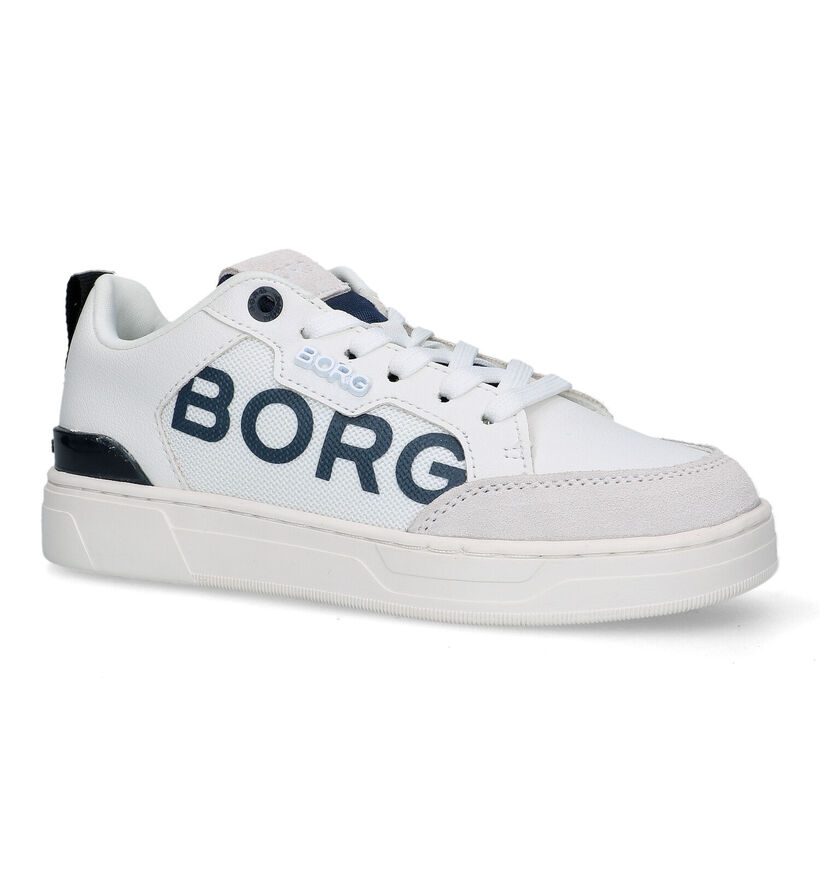 Björn Borg Chaussures à lacets en Blanc pour garçons (320685) - pour semelles orthopédiques