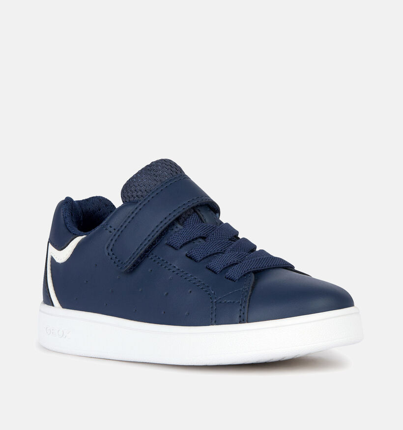Geox Eclyper Blauwe Velcroschoenen voor jongens (356380) - geschikt voor steunzolen