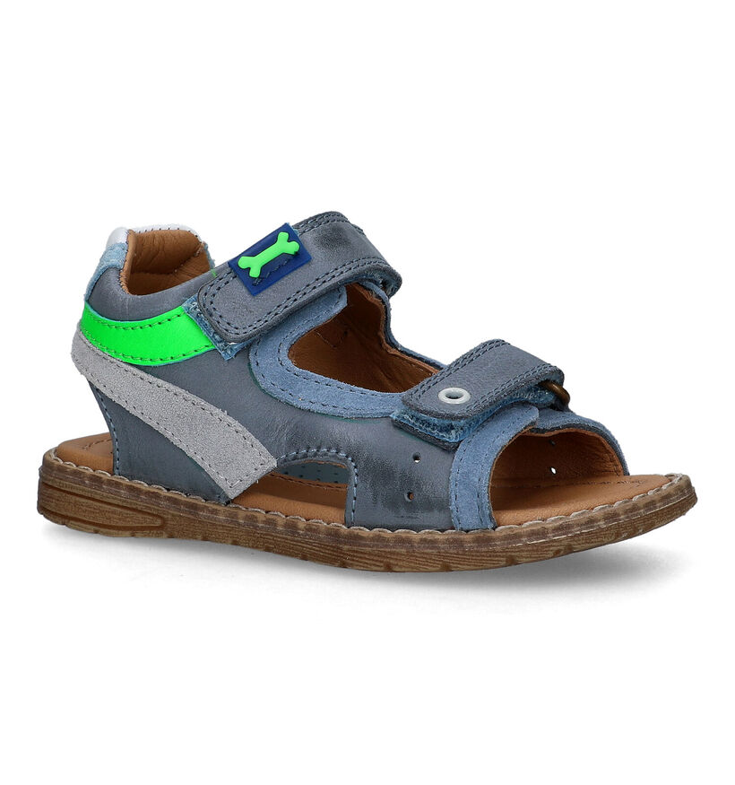 STONES and BONES Drops Blauwe Sandalen voor jongens (322129)