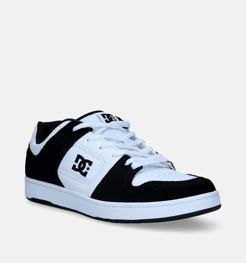 DC Shoes Manteca 4 Baskets de skate en Blanc pour hommes (350820) - pour semelles orthopédiques