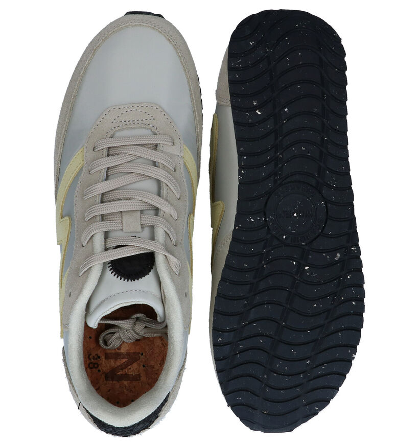 Woden Olivia Kaki Sneakers in stof (277425)