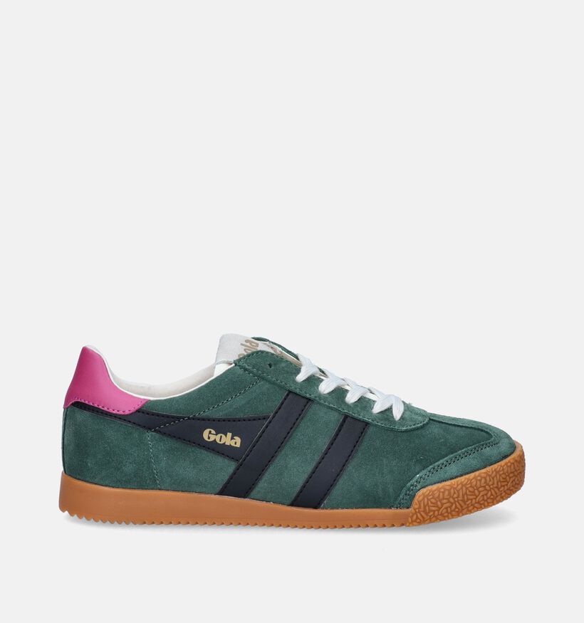 Gola Elan CLB538 Groene Sneakers voor dames (345101) - geschikt voor steunzolen