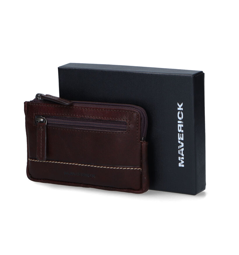 Maverick Porte-monnaie en Marron pour hommes (325689)