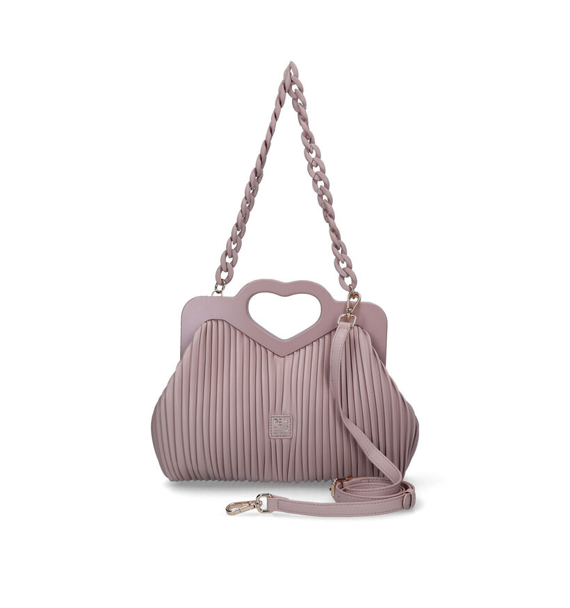 Pepe Moll Pleats Sac à bandoulière en Roze en simili cuir (332071)